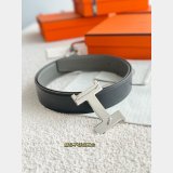 Hermes Constance reversible leather belt