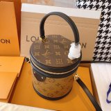 AAA+ Louis Vuitton Replica Cannes Epi Leather in Black