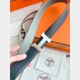 Hermes Constance reversible leather belt