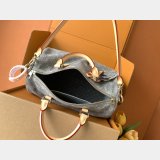 Louis Vuitton Speedy 30 Bag M13344 Luxury Monogram Denim Grey