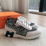 7 Star HERMES MEN BOUNCING weave SNEAKER