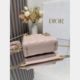 Christian Dior Lady 17cm Designer lambskin Bag
