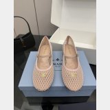 Prada Mesh Fabric Ballerina