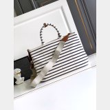Prada Jardiniere cotton canvas handbag