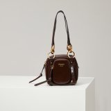 Prada Soft Calfskin Mini Dangle Top Handle Bag