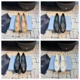 Prada Glow Mary Janes Ballet Flats