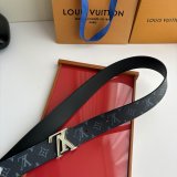 LV Initiales Monogram Reversible 40mm Belt