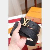 LV Shadow 40mm Reversible Belt black