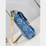 Louis Vuitton Pochette Accessoire Cargo Monogram Denim M27602 Bag