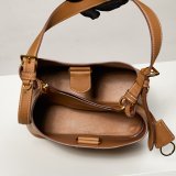 Prada Panier small Calf leather bag 1BE080