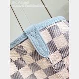 Louis Vuitton Neverfull Inside Out MM Damier Azur Canvas N40946 Bag