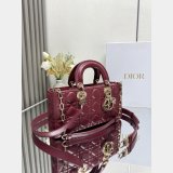 Medium Lady D-Joy 26CM LAMBKSIN Bag