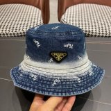 High Quality Prada denim fisherman hat