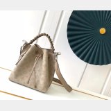 Fake M55800 Louis Vuitton Muria Mahina Leather Bag