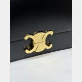 Celine Medium Triomphe Folio Black 1:1 L102U3 Bag