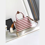 Prada Jardiniere cotton canvas handbag