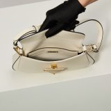 Prada 1BD345 Flap Calf Leather Shoulder Bag
