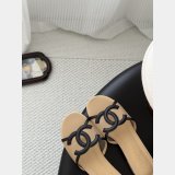 2026 CC Tulle Net Flat Slides