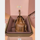MIU MIU Smooth cowhide Leather backpack Medium 5BZ043
