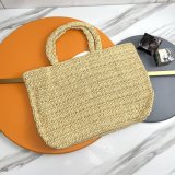 YSL RIVE GAUCHE Raffia tote Bag