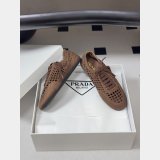 Prada Collapse Crochet Laced Sneakers