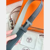 Hermes Constance reversible leather belt