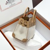 Best Hermes Birkin handmade Stiching Handbags Swift Leather 25CM