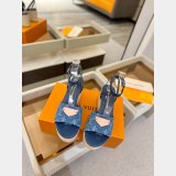 Louis Vuitton Helios Wedge Sandal