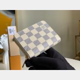 Louis Vuitton Replica N63069 Zippy Coin Purse Damier Azur Canvas