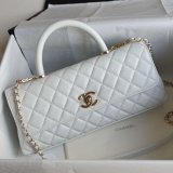 Perfect 1:1 Chevron Quilted Coco Handle Bag