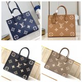 Louis Vuitton Replicas OnTheGo MM Monogram Empreinte Leather 45495