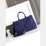 Prada Jardiniere cotton canvas handbag