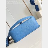 Louis Vuitton Diane Monogram Empreinte M27362 Blue Bag