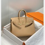 7 Star Hermes Birkin TOGO Leather Handbags 25CM
