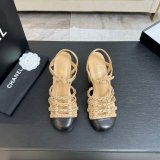 CC 26 Shiny Lambskin Slingbacks