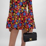 Celine Medium Triomphe Folio Black 1:1 L102U3 Bag