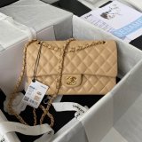 TOP CC Classical Flap 1112 Lambskin Handbags 25cm