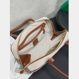 MIU MIU Beau canvas and leather bag 5BB172