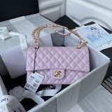 TOP CC Classical Flap 1112 Lambskin Handbags 25cm