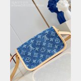 1:1 M27700 Nano Diane Monogram Denim Louis Vuitton Bag