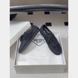 Prada Collapse Crochet Laced Sneakers