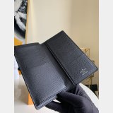 M61697/N62665/M66540 Brazza Wallet Monogram Eclipse Damier Graphite LV Replica