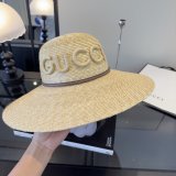 Top Quality Gucci Straw Fedora