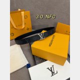 LV 30mm Reversible Monogram Belt