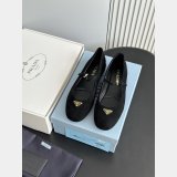prada Suede ballerinas