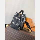 Louis Vuitton Replica NeoNoe MM Bicolor Monogram Empreinte Leather