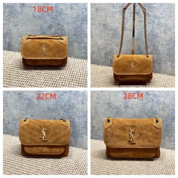 Top YSL NIKI SUEDE HANDBAG