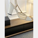 2026 CC Net & gros-grain Slingbacks