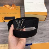 Dolabuy 2023 Louis Vuitton High Quality Replica Belts Black