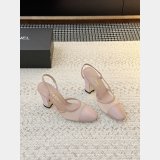2026 CC Net & gros-grain Slingbacks